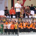 Bupati Barito Selatan Pimpin Apel Acara Sensus Ekonomi 2026.